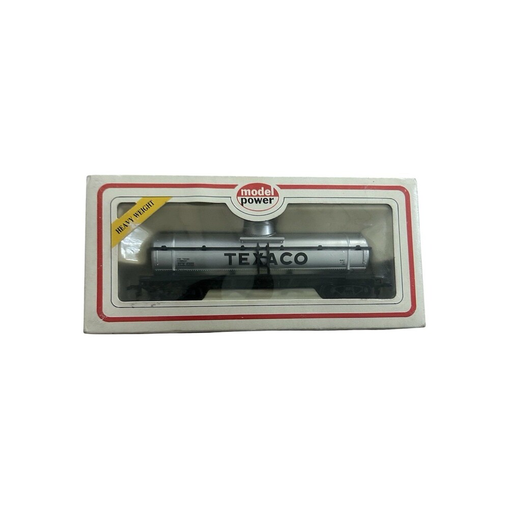 Model Power Heavy Weight HO scale Texaco Tanker Silver